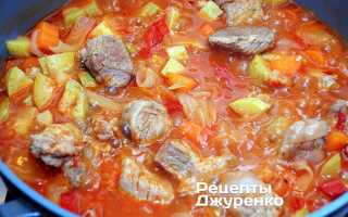 Как приготовить овощное рагу с мясом на сковороде. Овощное рагу с мясом: рецепты