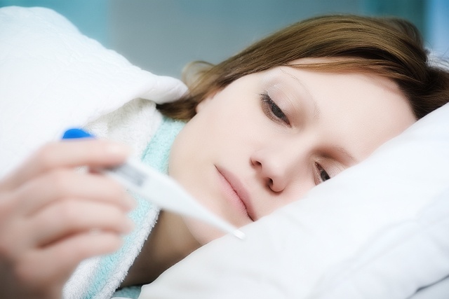 Болят яблоки глаз и голова