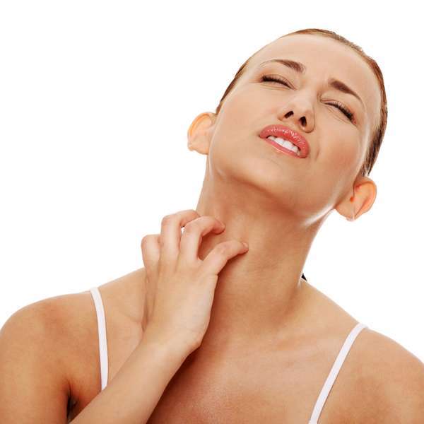 Красные припухшие пятна на теле